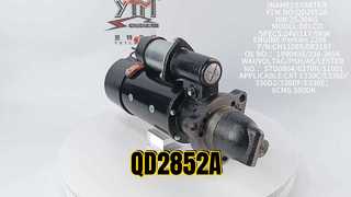 QD2852A Starter Motor 24V 11T 9KW CH11089 0R2187 1990456 338-3454